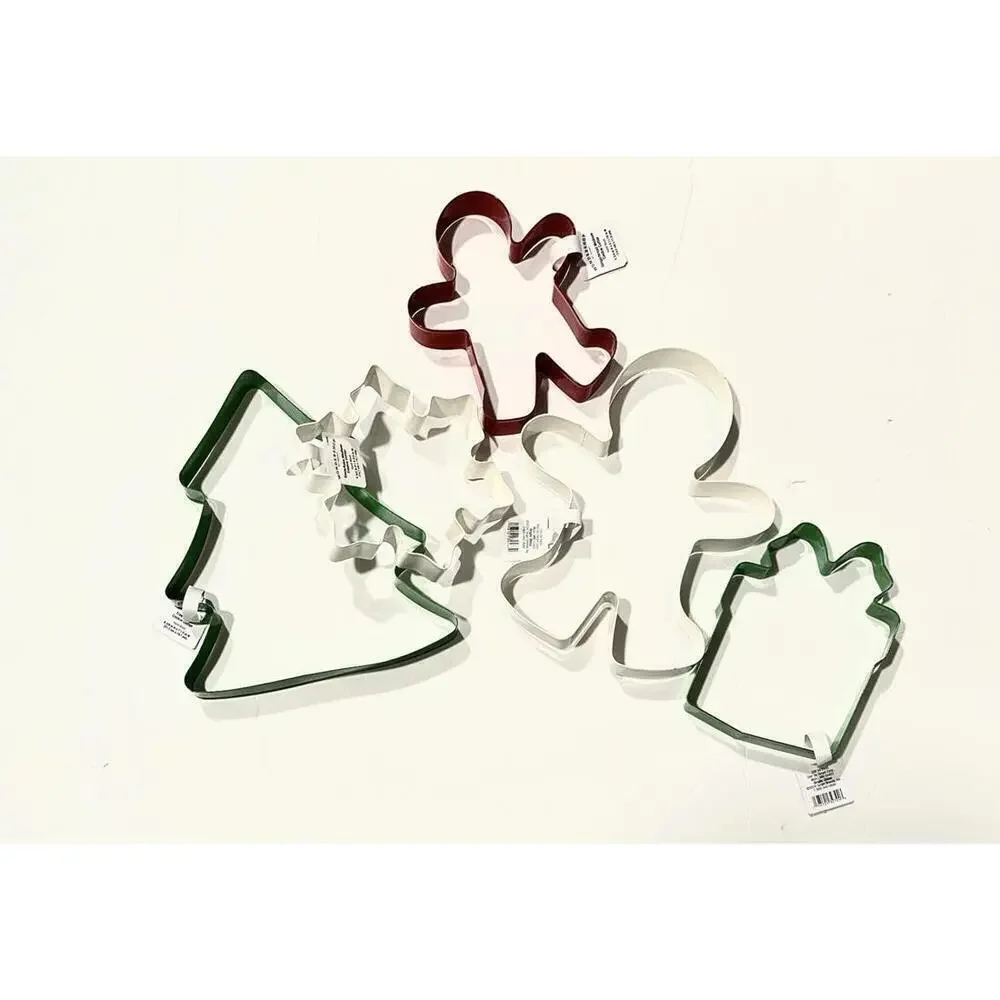 Wondershop At Target Christmas Themed Cookie Cutter Assortment, Set of 5